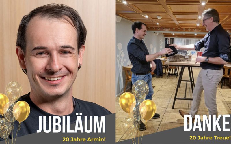 20 Jahre Auto Heller – Danke, Armin!