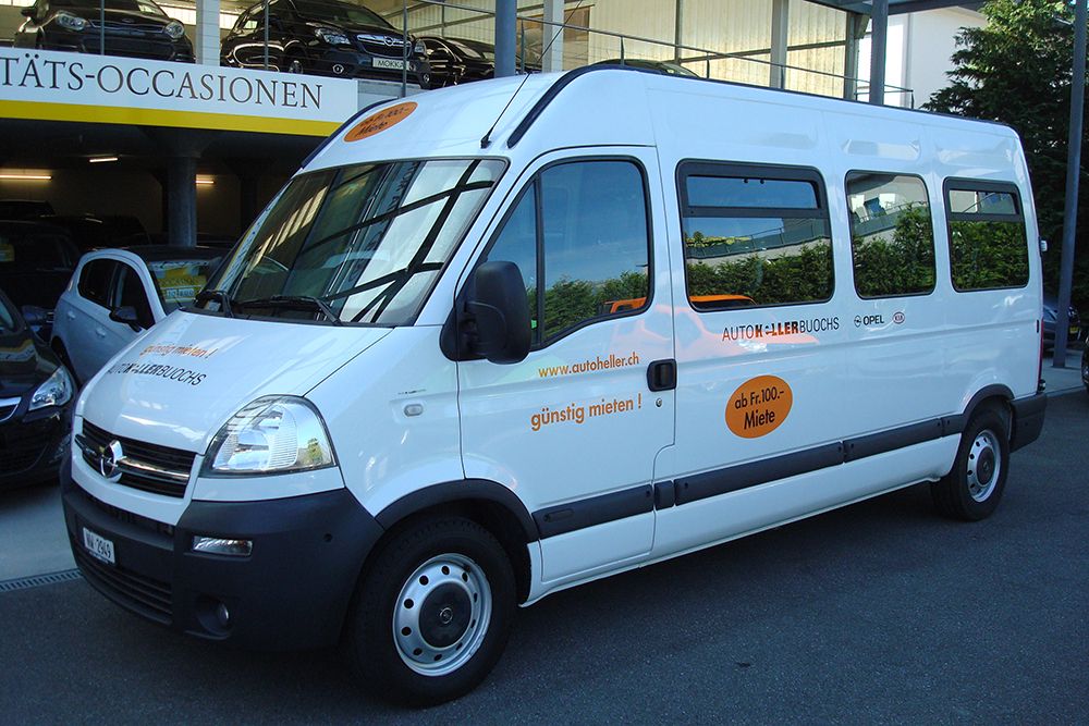 Opel Movano 12 Plätze-Bus